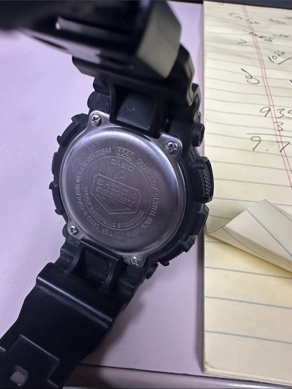 Casio rugged shock